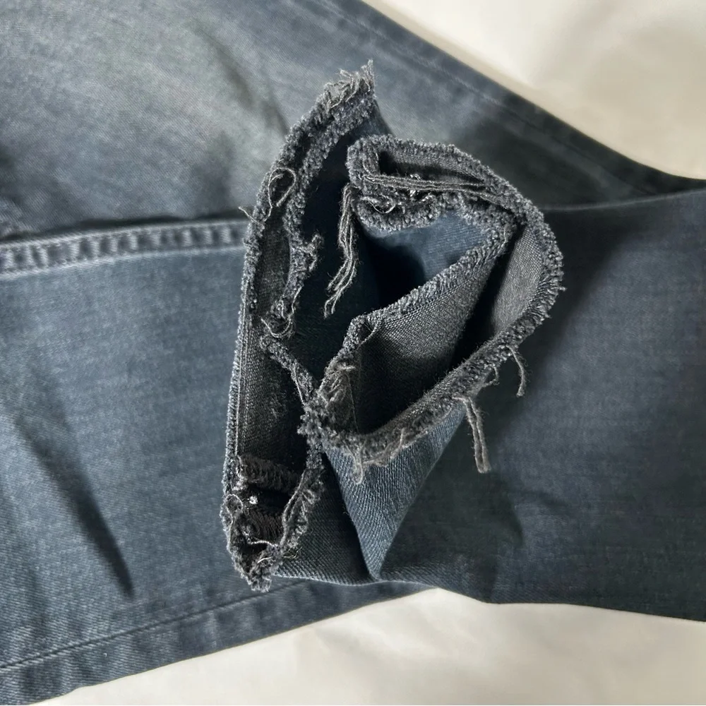 All Saints Dax Cigarette Skinny Jeans‎ Actual Size 24X26 Ankle Black Stretch